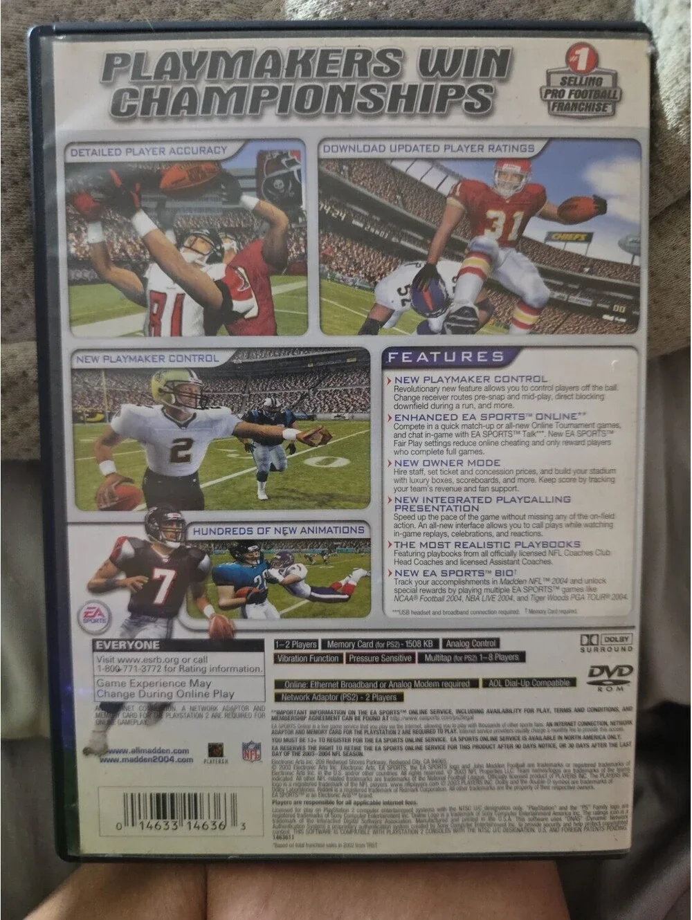 Madden NFL 2004 - Sony PlayStation 2